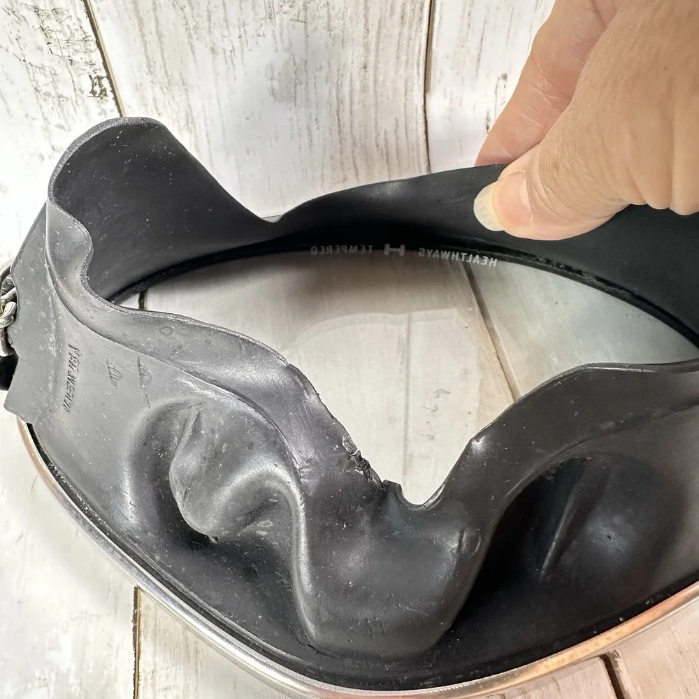 Vintage‎ Healthways Scuba Diving Mask Tempered Glass SEAQUALIZER